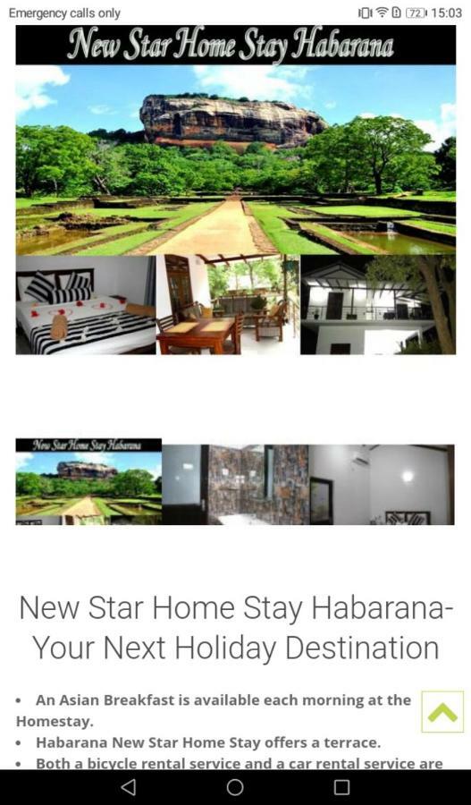 Habarana New Star Homestay ภายนอก รูปภาพ